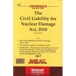 Universal's The Civil Liability for Nuclear Damage Act, 2010 Bare Act
